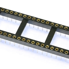 Turned Pin 0.6 inch Dil IC Socket 40 Pin