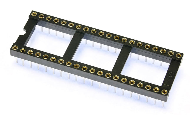 Turned Pin 0.6 inch Dil IC Socket 40 Pin