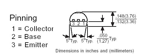 BC547B Bipolar NPN Transistor TO-92