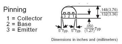 BC557B Diotec Bipolar PNP Transistor TO-92