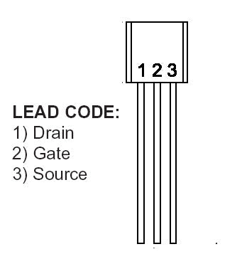 2N3819 JFET N-Channel Transistor TO-92