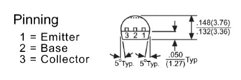 2N3906 40V TO92 PNP AUDIO Transistor