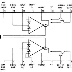 LM13700N Dual Transconductance Amplifiers