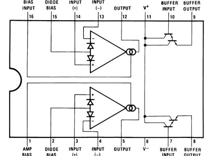 LM13700N Dual Transconductance Amplifiers