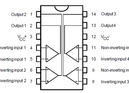 Comparator LM339N Quad