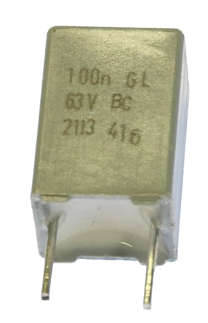 100nF 63Vdc 2% Polypropylene Capacitor
