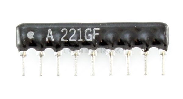 Resistor Network 8-Commoned 10k