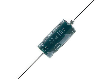 10uF 25V, 85C Axial Electrolytic Capacitor