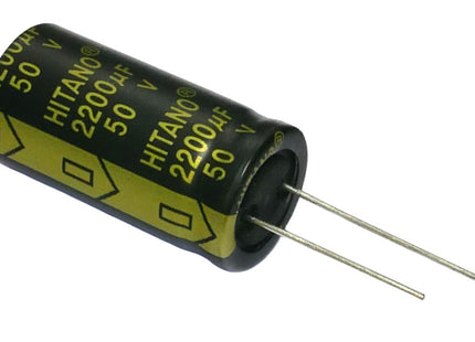 2200u 50V Low ESR