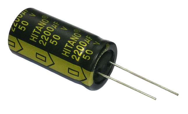2200u 50V Low ESR