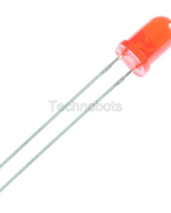 5mm LED Red High Efficency 45mcd