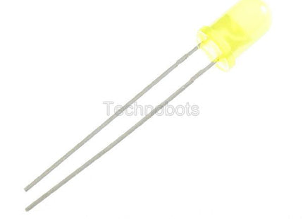 5mm LED Yellow High Efficency 20mcd