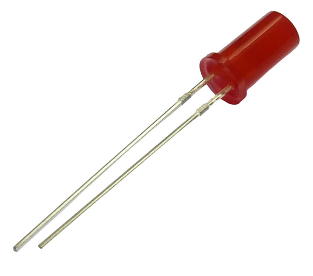 Red Cylindrical LED