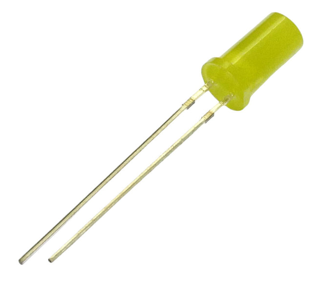 Yellow Cylindrical LED