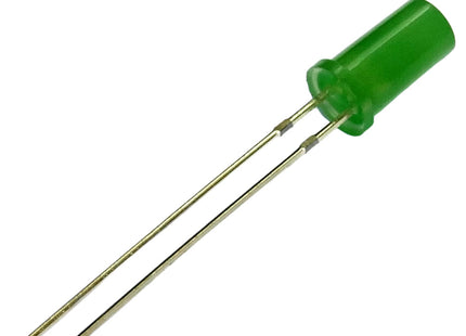 Green Cylindrical LED