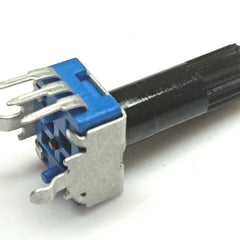 Pot 9mm PCB Mount, Insulated Shaft 500k Log