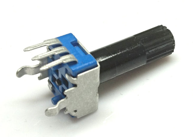 Pot 9mm PCB Mount, Insulated Shaft 500k Log