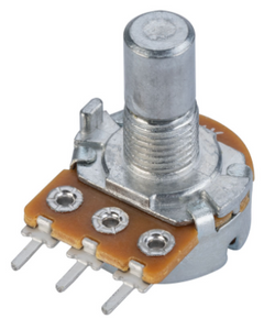 Taiwan Alpha RV16AF Pot Lin 1k 6.35mm 15mm PCB